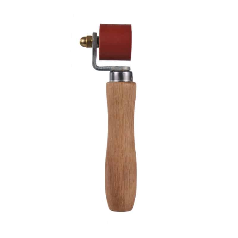 1.1-inch Red Silicone Pressure Seam Roller for Heat Sealing and Bonding - Image 3