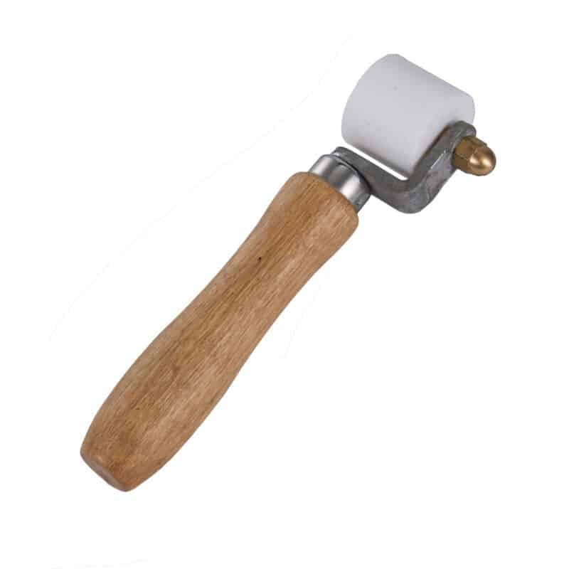 1.1-inch Teflon White Silicone Pressure Seam Roller for Heat Sealing and Bonding - Image 3
