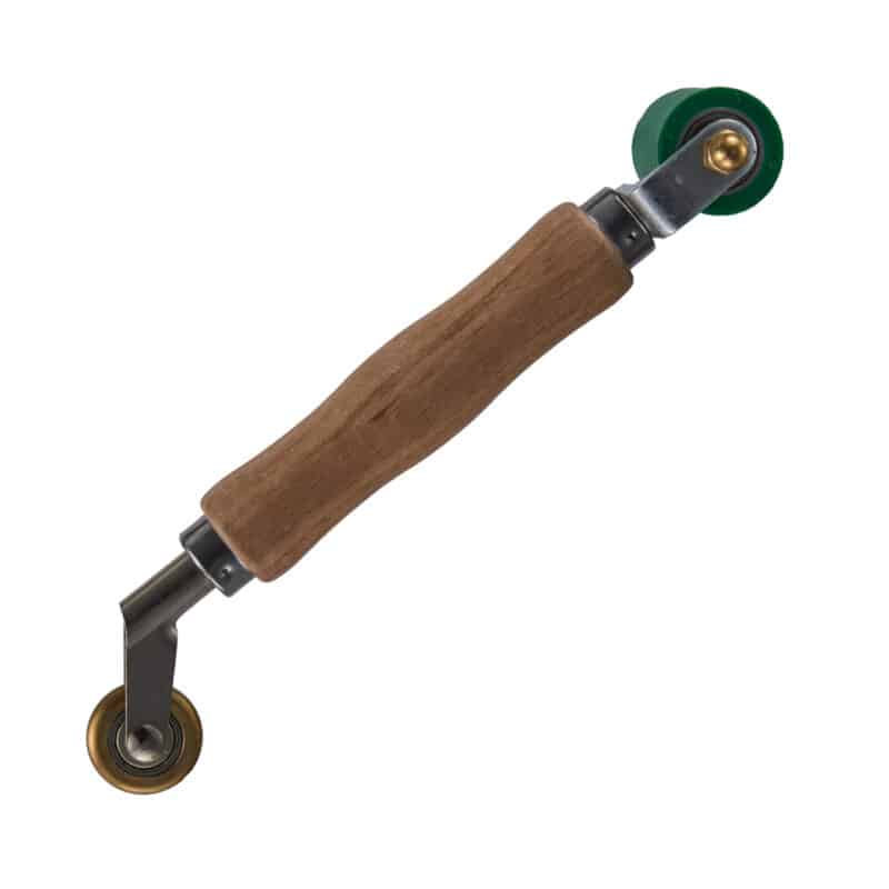 1.57-inch Double-Headed Vinyl Seam Roller for Flooring and Upholstery-Green - Image 4