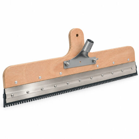 22-inch wooden stand-up floor scraper, overall product view.