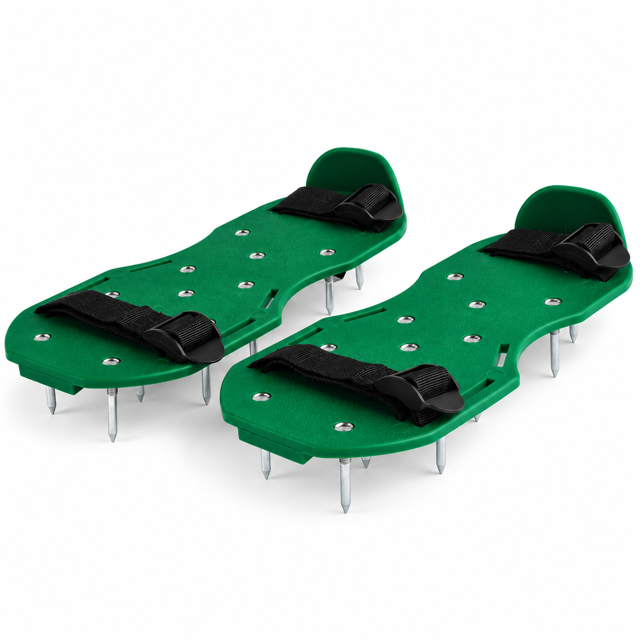 PP platform spiked shoes, 28 mm model, pair shown at an angle.