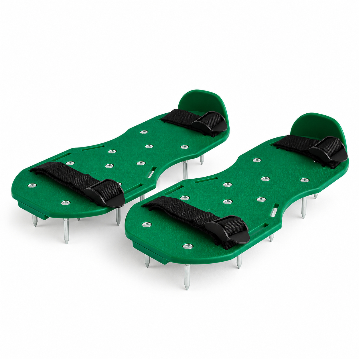 PP platform spiked shoes, 28 mm model, pair shown at an angle.