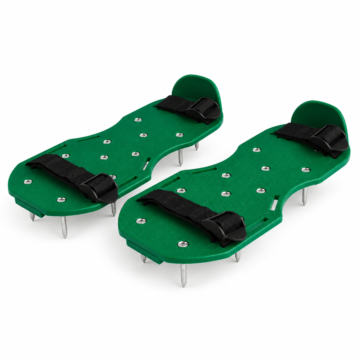 PP platform spiked shoes, 28 mm model, pair shown at an angle.